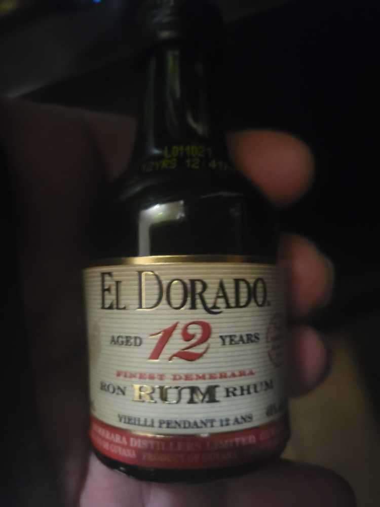 El Dorado Year Old Rum 70 Cl 12 Rum  alcohol collectible [Barcode 5014396301028] - Main Image 2