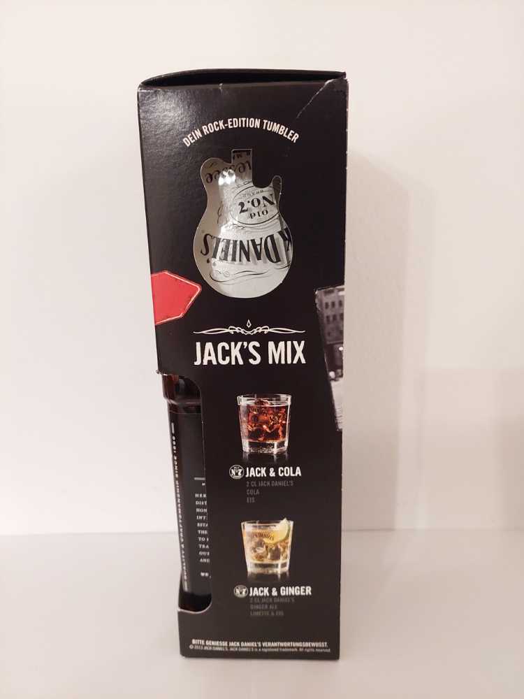 Jack Daniels Set mit Glas Since1866  (700 mL) alcohol collectible - Main Image 2