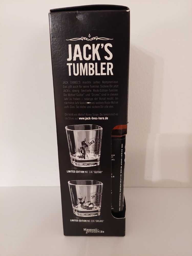 Jack Daniels Set mit Glas Since1866  (700 mL) alcohol collectible - Main Image 4