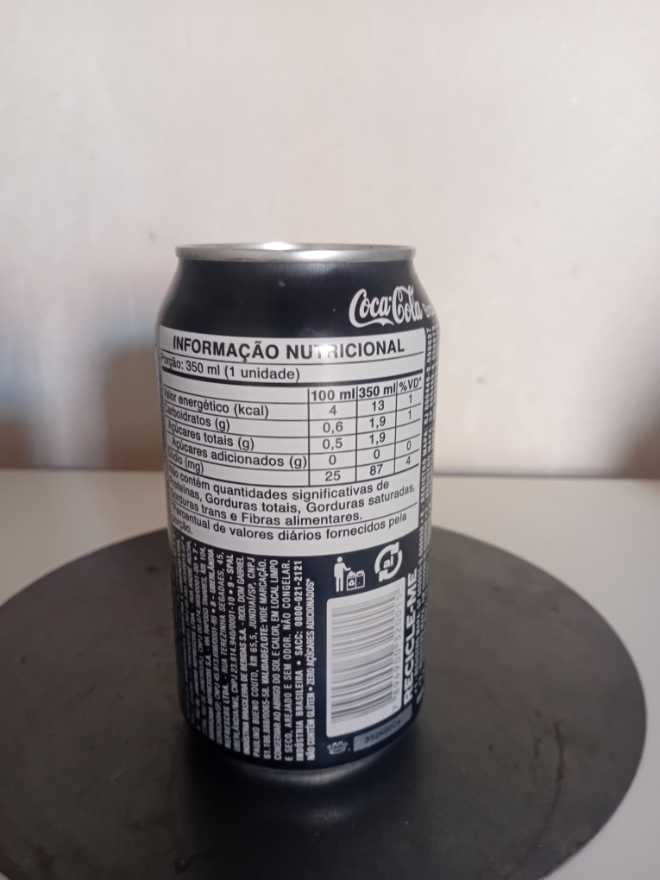 Schweppes Citrus Zero (Edición Fin De Año) - Coca Cola Company (350 mL) alcohol collectible [Barcode 7894900320015] - Main Image 3