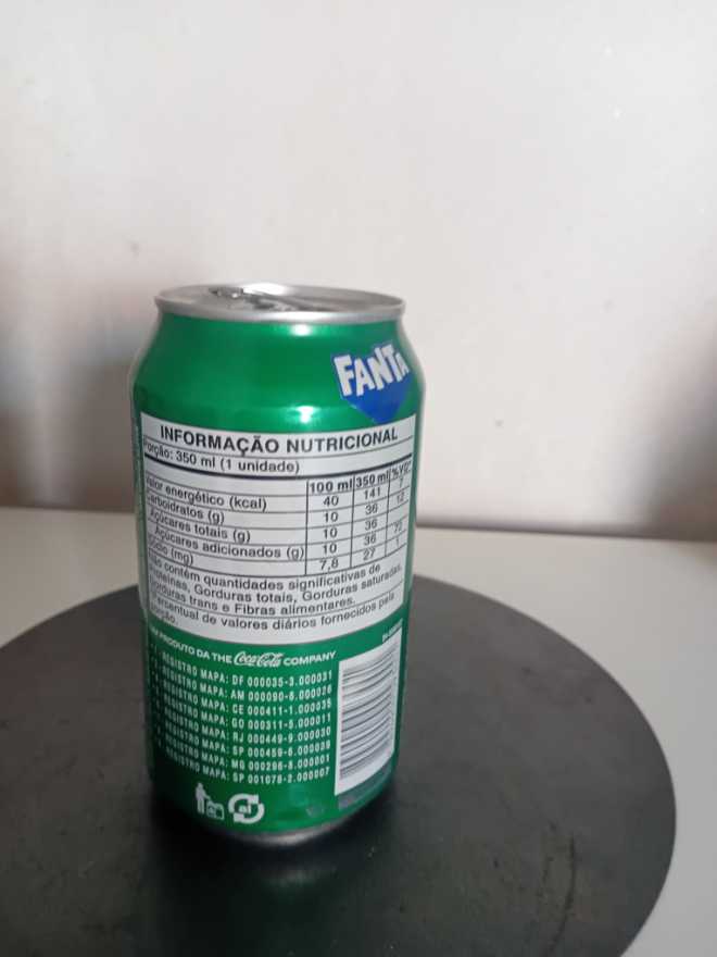 Fanta Guaraná Edição Beetlejuice - Coca Cola Company (350 mL) alcohol collectible [Barcode 7894900093001] - Main Image 3
