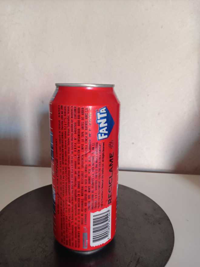 Fanta Chuky’s Punch - Coca Cola Company (473 mL) alcohol collectible [Barcode 7790895651243] - Main Image 3