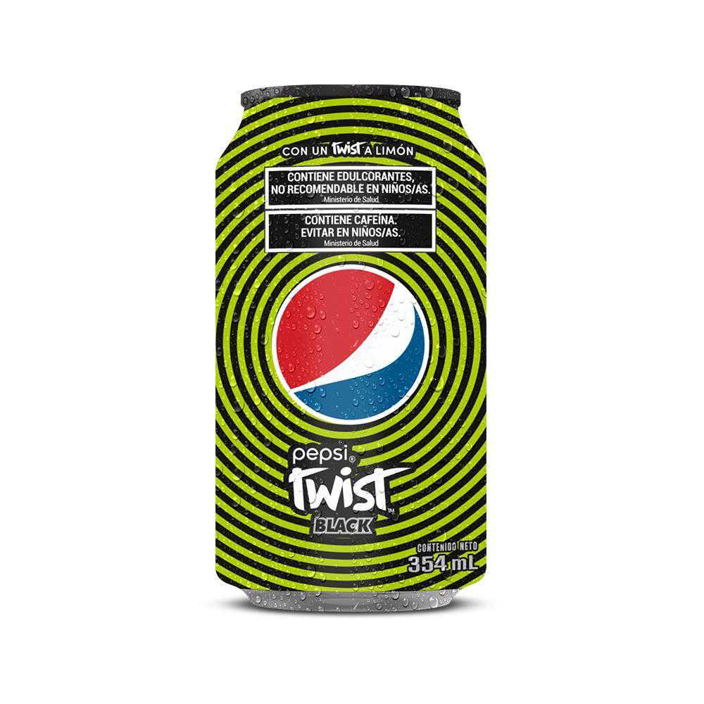 Pepsi Twist Black Limón - PepsiCo, Inc. (350 mL) alcohol collectible - Main Image 4