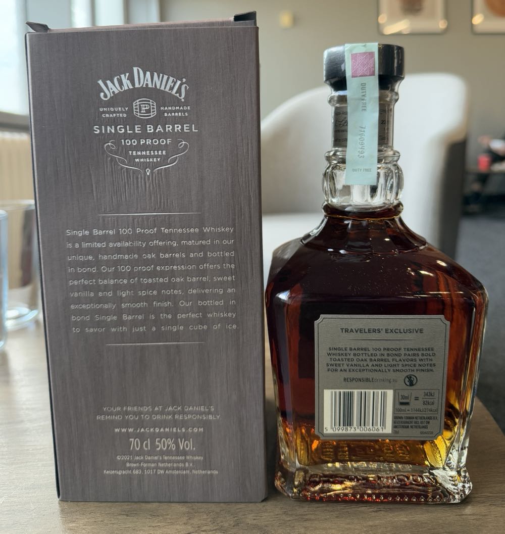 Travelers Exclusive Single Barrel 2025 BG - Jack Daniel’s Distillery, Lynchburg, TN (700 mL) alcohol collectible - Main Image 3