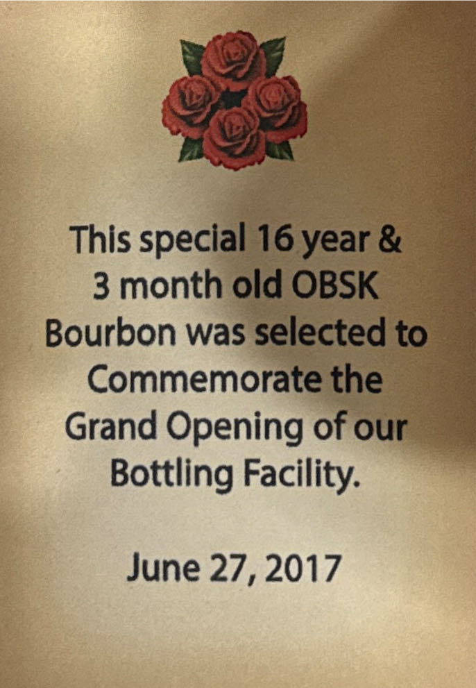 Four Roses Barrel Selection 12-2A Commemorative - Four Roses Distillery LLC (750 mL) alcohol collectible [Barcode 040063400294] - Main Image 2