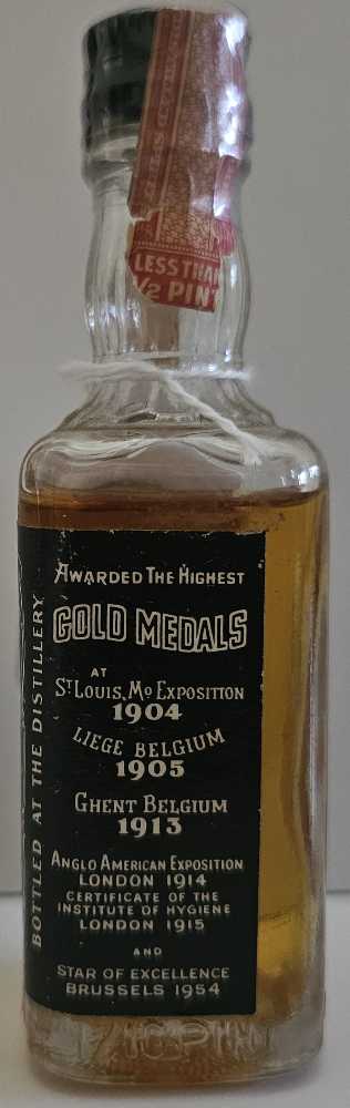 Jack Daniel’s 1974 - Jack Daniel Distillery (50 mL) alcohol collectible - Main Image 2