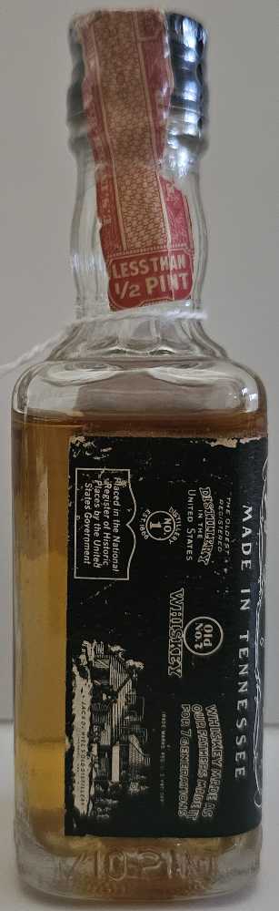Jack Daniel’s 1974 - Jack Daniel Distillery (50 mL) alcohol collectible - Main Image 3