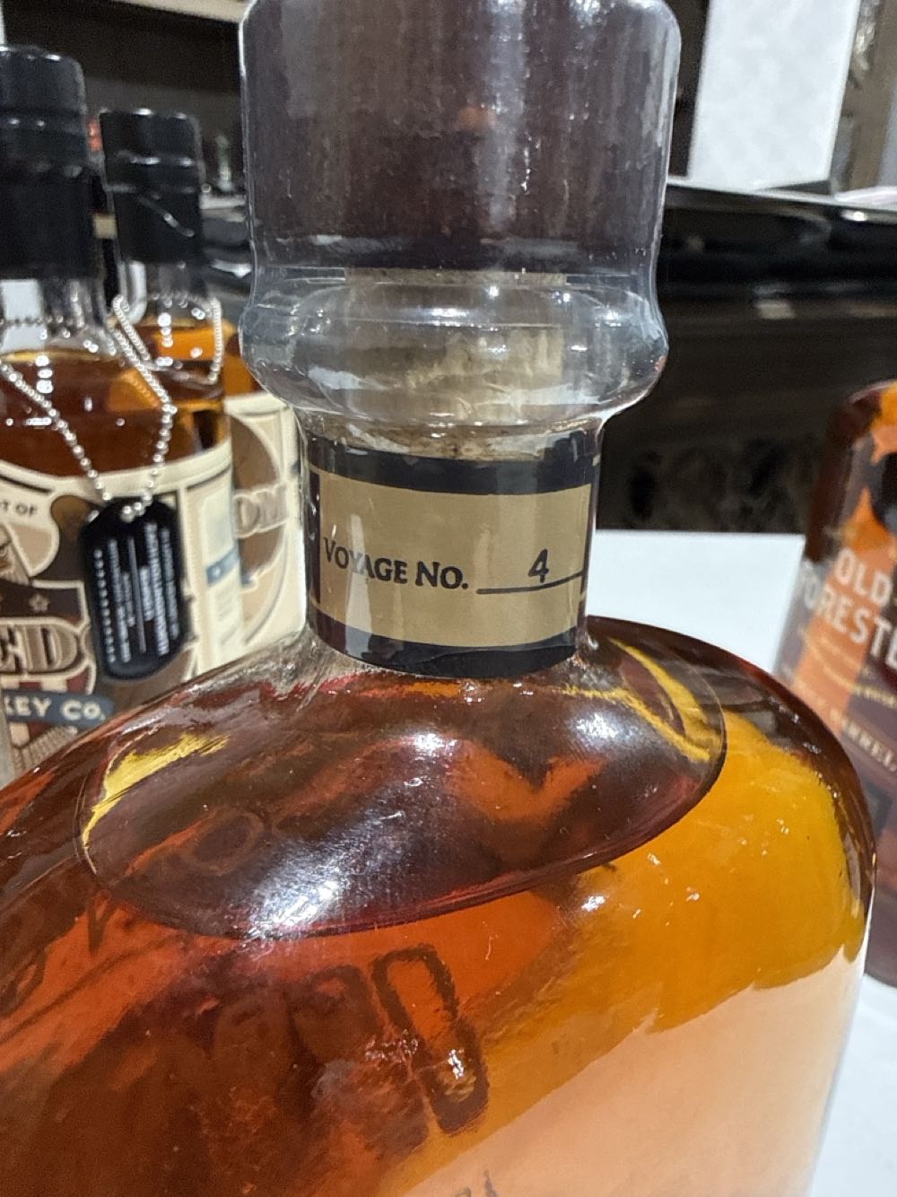 Jefferson’s Ocean Voyage 4 - McLane & Kayne, Louisville KY (750 mL) alcohol collectible [Barcode 814794010646] - Main Image 2