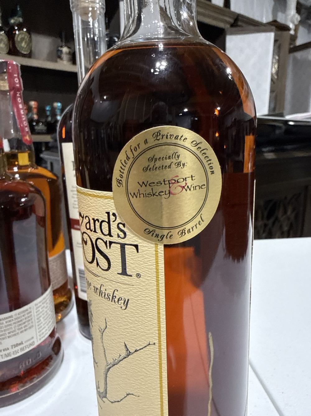 Buzzard’s Roost Barrel Strength Rye - MGP Distilling (750 mL) alcohol collectible - Main Image 2