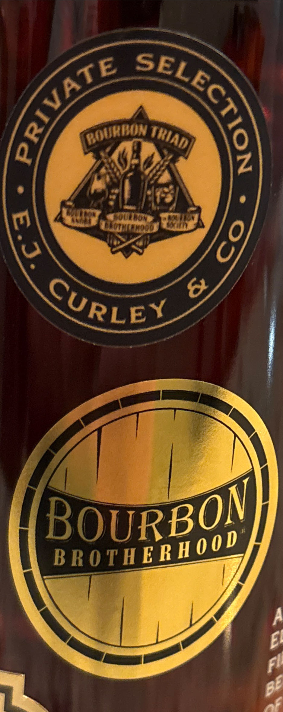 E. J. Curley Single Barrel - E. J. Curley & Co. (750 mL) alcohol collectible [Barcode 860007423420] - Main Image 3