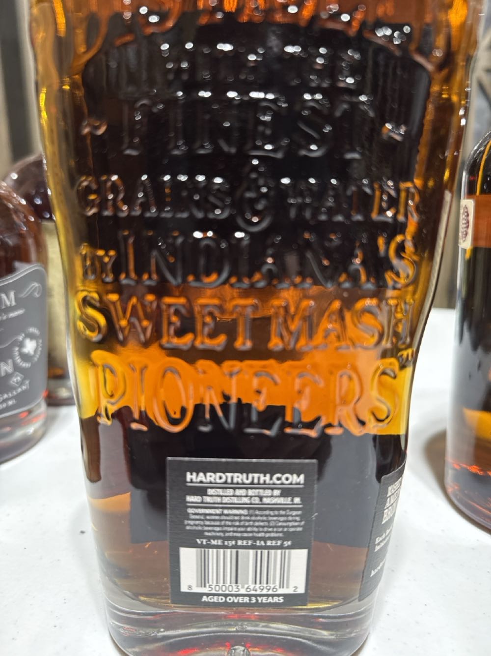 Hard Truth Mellencamp French Oak Harvest Rye 03 Year Old - Hard Truth Distilling (750 mL) alcohol collectible [Barcode 850003649962] - Main Image 2