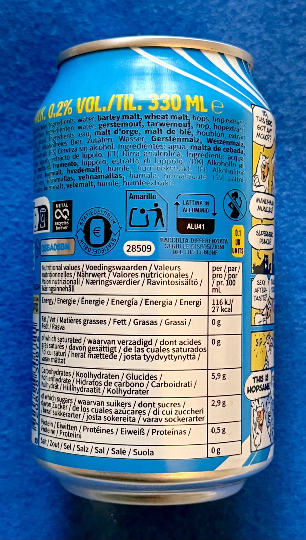 Bird Of Prey 0.2 - Uiltje Brewing Company (330 mL) alcohol collectible [Barcode 8720828308721] - Main Image 4