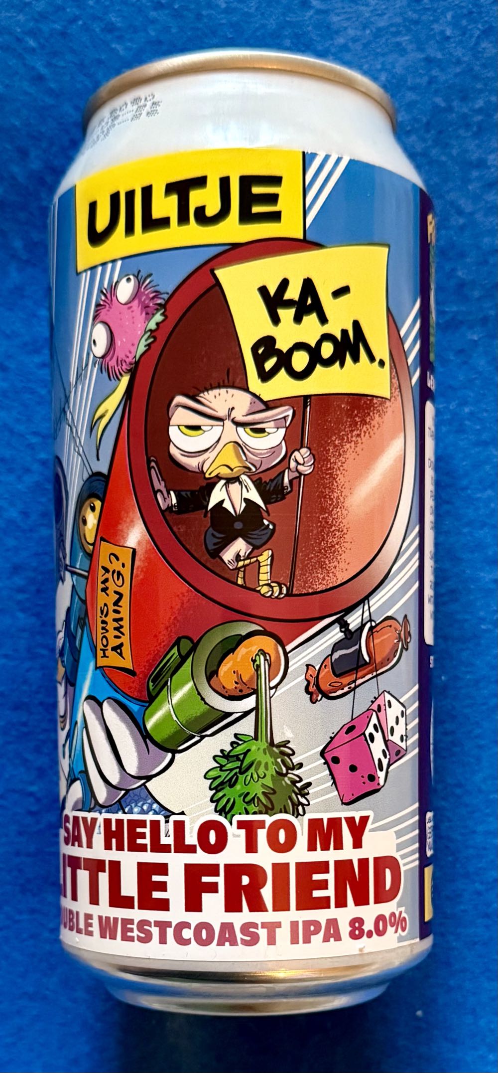 Say Hello To My Little Friend - Uiltje Brewing Company (440 mL) alcohol collectible [Barcode 8721055141488] - Main Image 2