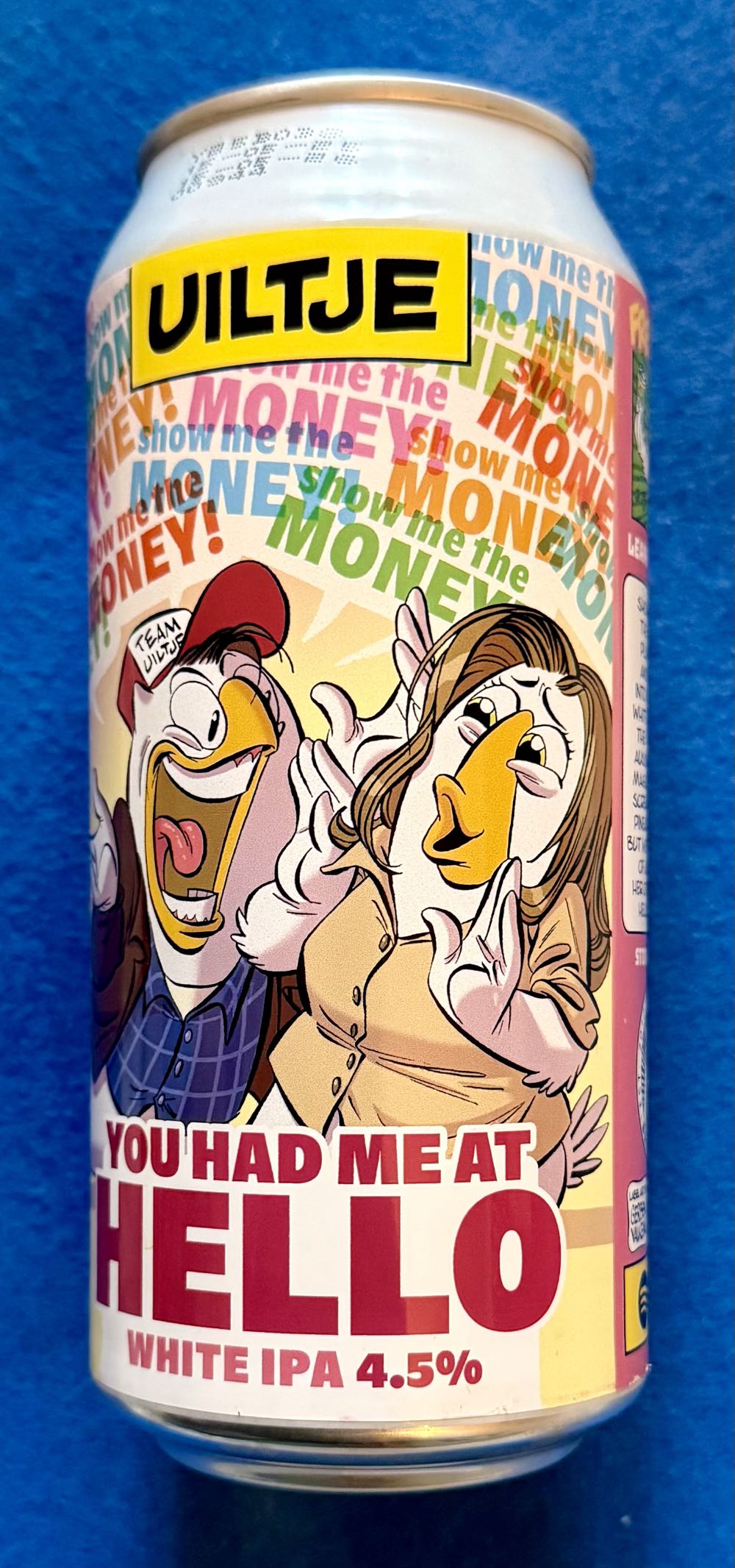 You Had Me At Hello - Uiltje Brewing Company (440 mL) alcohol collectible [Barcode 8721055140214] - Main Image 2