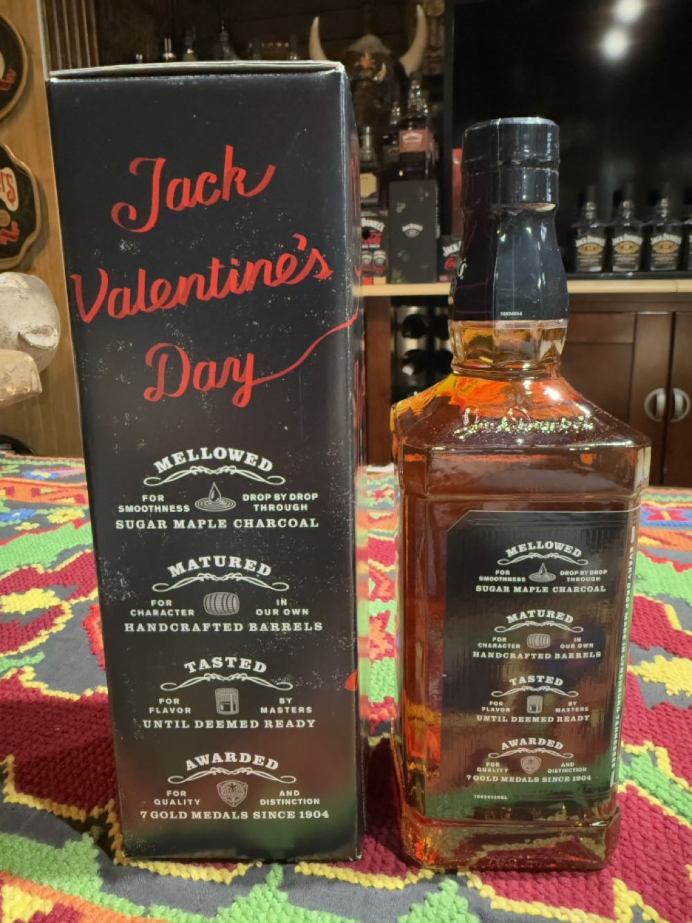Black Label Box Jack With Love Asia 2011 - Jack Daniel’s Distillery, Lynchburg, TN (700 mL) alcohol collectible - Main Image 2