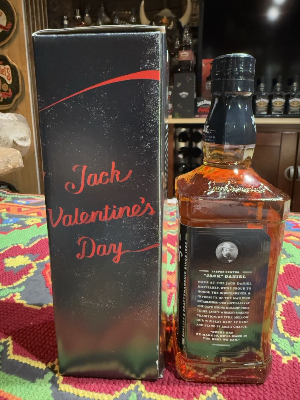 Black Label Box Jack With Love Asia 2011 - Jack Daniel’s Distillery, Lynchburg, TN (700 mL) alcohol collectible - Main Image 4