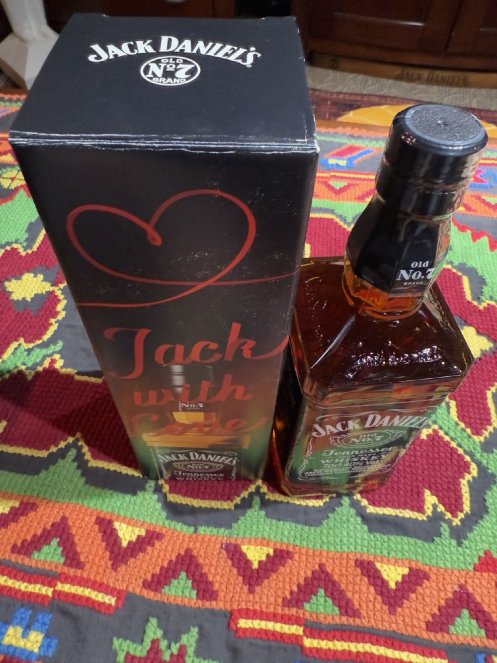 Black Label Box Jack With Love Asia 2011 - Jack Daniel’s Distillery, Lynchburg, TN (700 mL) alcohol collectible - Main Image 5