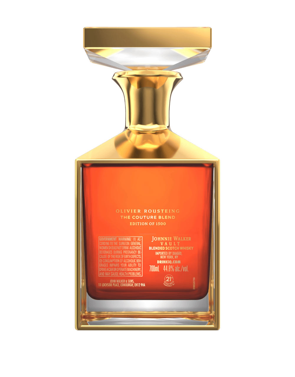 Johnnie Walker Vault: The Couture Blend - Johnnie Walker (700 mL) alcohol collectible - Main Image 3