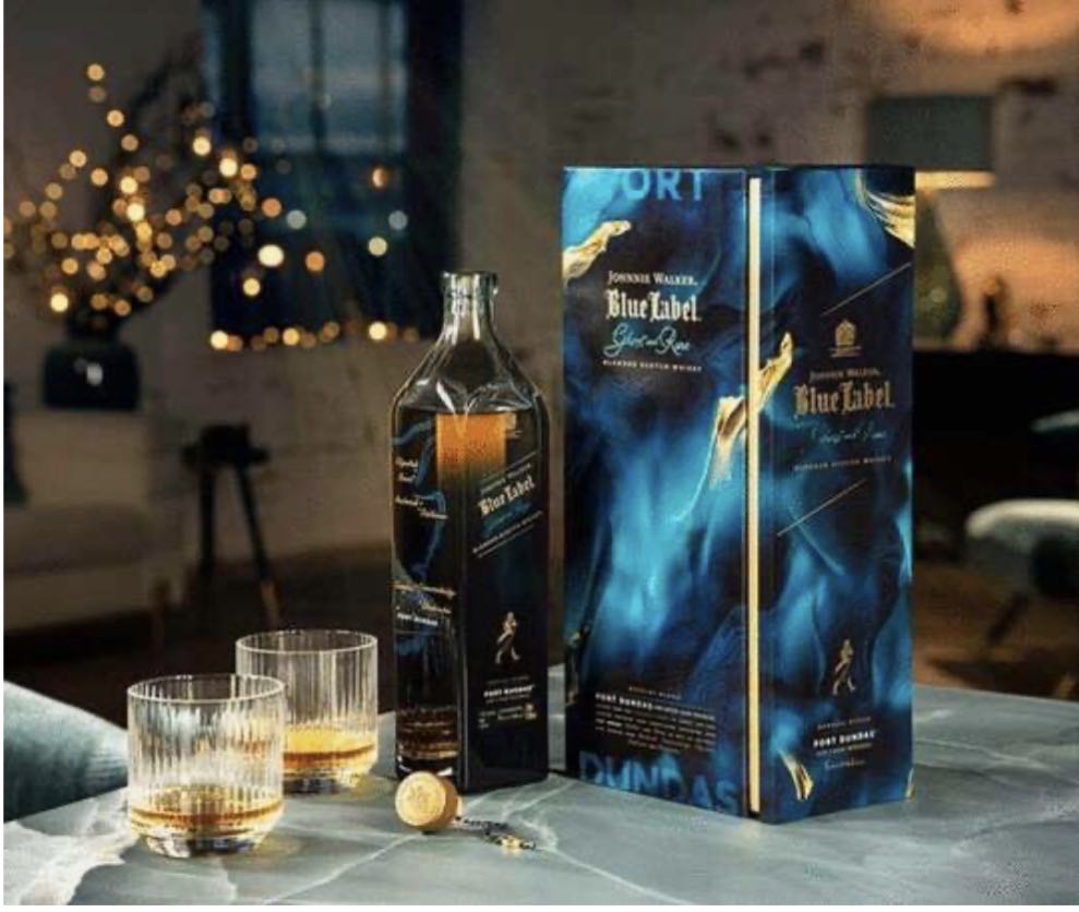 Ghost and Rare Port Dundas - John Walker & Sons (Johnnie Walker / Diageo) (750ml) alcohol collectible - Main Image 2
