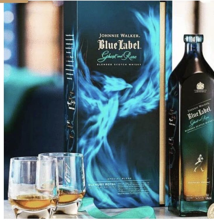 Ghost and Rare Glenury Roya - John Walker & Sons (Diageo) / Johnnie Walker (700 mL) alcohol collectible - Main Image 2