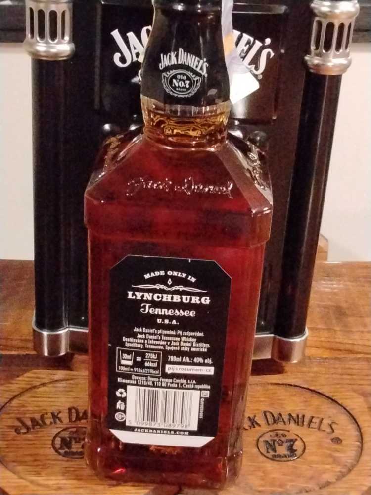 Jack Daniels Music Box Chec Republic 700 Mil 2012 - Jack Daniel Distillery (700 mL) alcohol collectible - Main Image 3