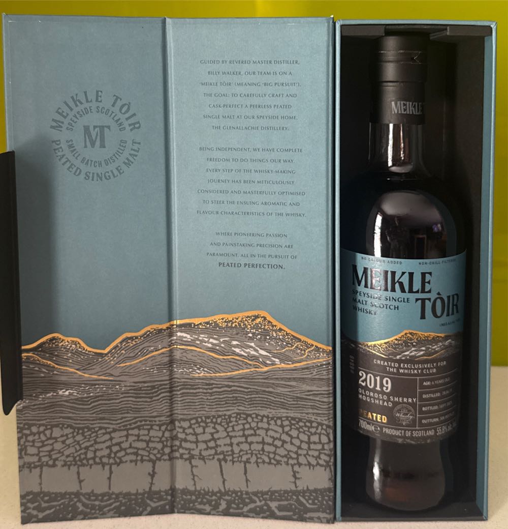 Meikle Toir - Glenallachie Distillery (700 mL) alcohol collectible [Barcode 5060568329659] - Main Image 3