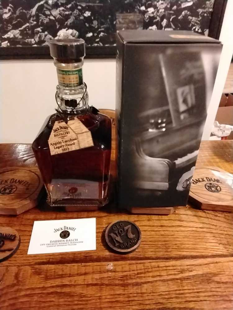 Single Barrel Proof Rye Angelo Lucchesi Legacy Award Winner Selection 2024 - Jack Daniel Distillery (750 mL) alcohol collectible - Main Image 4