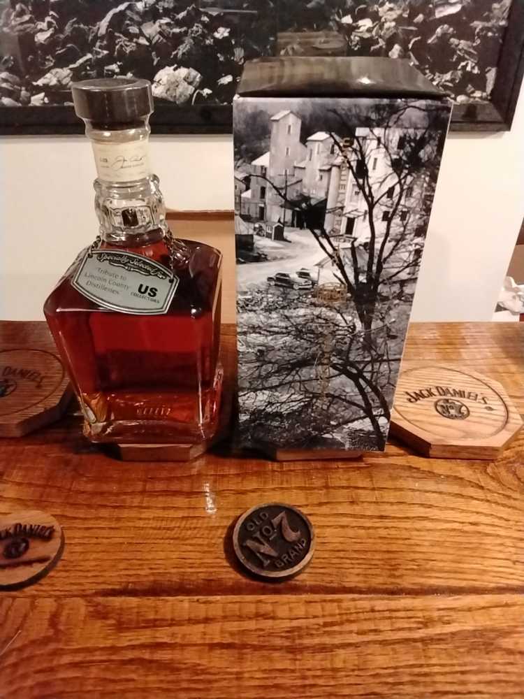 Singlr Barrel Rye US Collectors Tribute to Lincoin County Dist. 9-21-19 - Jack Daniel Distillery (750 mL) alcohol collectible - Main Image 2