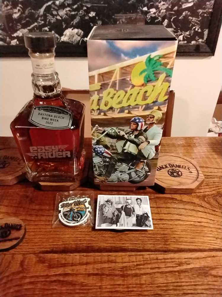 Sunshine State Daytona Bike Week 4-1-22 - Jack Daniel Distillery (750 mL) alcohol collectible - Main Image 2