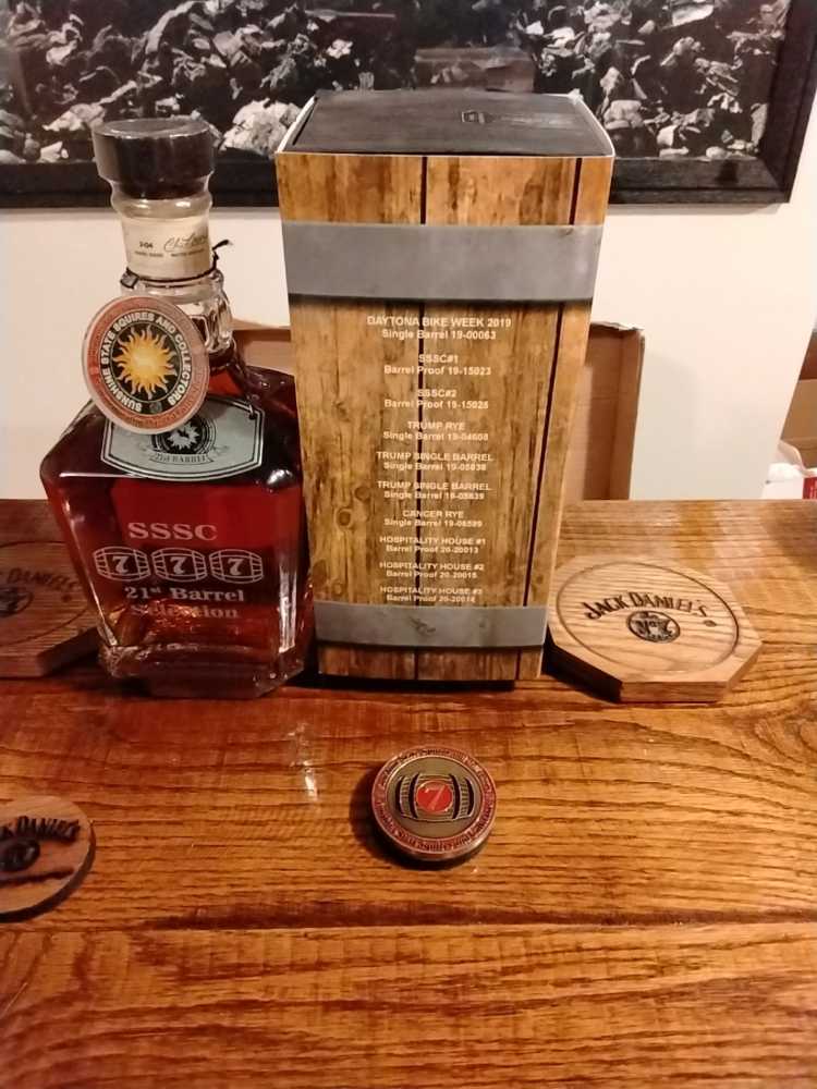 Sunshine State Single Barrel Select 21st Barrel 7-28-22 - Jack Daniel Distillery (750 mL) alcohol collectible - Main Image 2