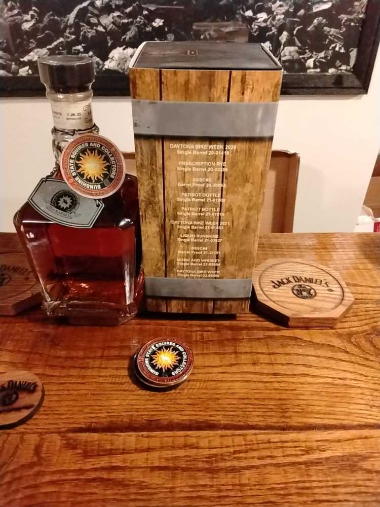 Sunshine State Single Barrel Select 21st Barrel 7-28-22 - Jack Daniel Distillery (750 mL) alcohol collectible - Main Image 4