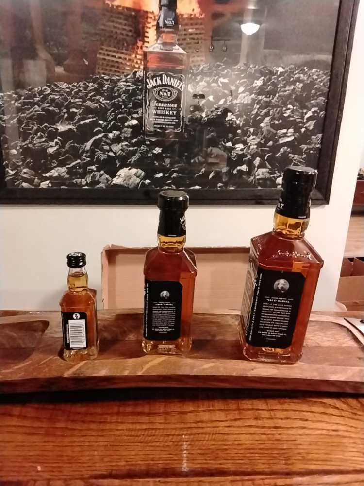 Black Label Set of Tailand 50 mil 200 mil 375 mil 2022 - Jack Daniel Distillery (50 mL) alcohol collectible - Main Image 2