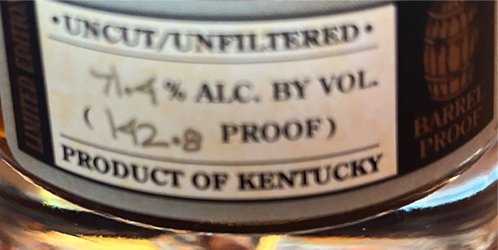 George T. Stagg 2025  (750 mL) alcohol collectible [Barcode 088004027841] - Main Image 3