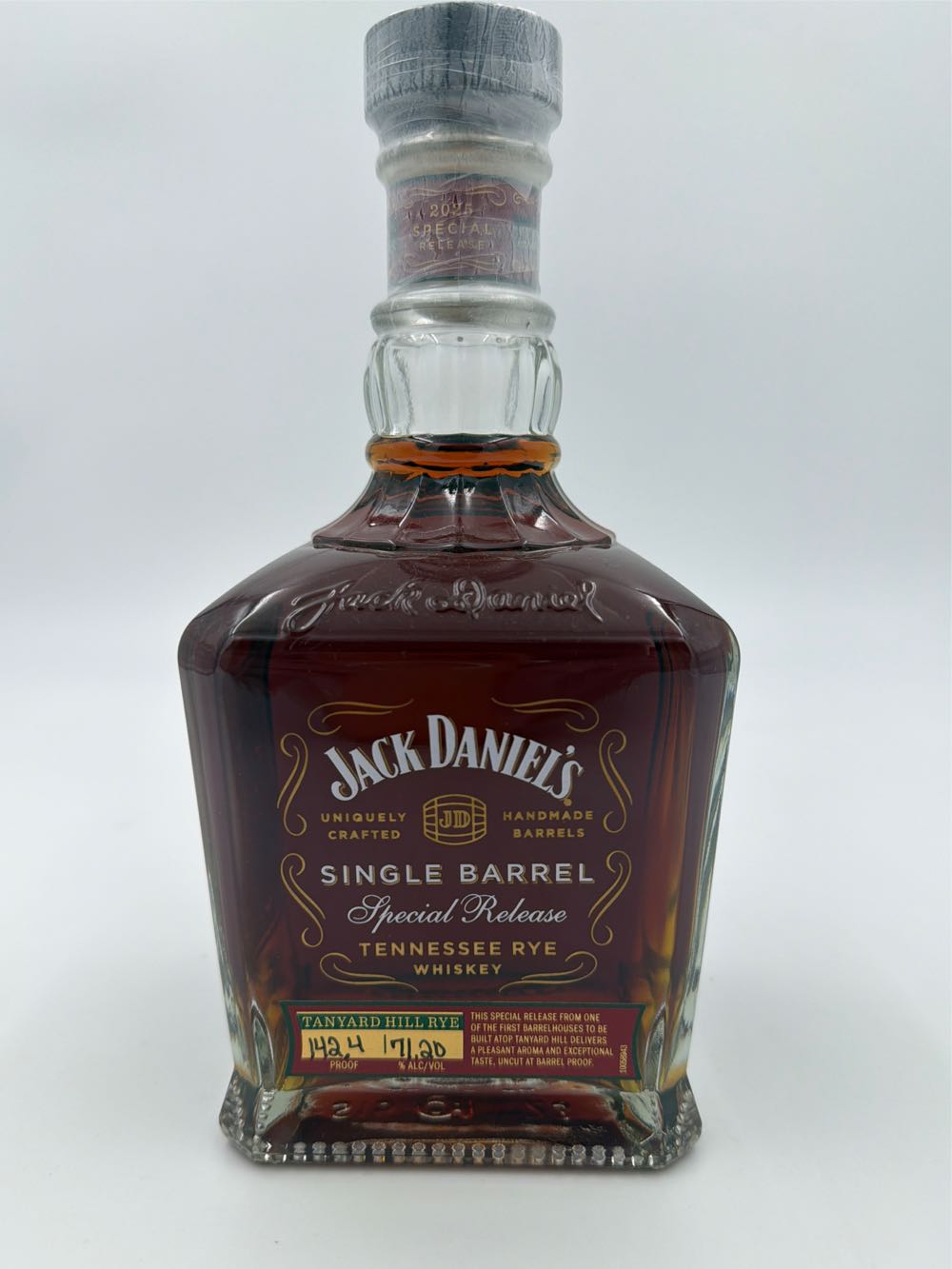 Jack Daniels Tanyard Hill Rye - Jack Daniels Distillery (700 mL) alcohol collectible - Main Image 2