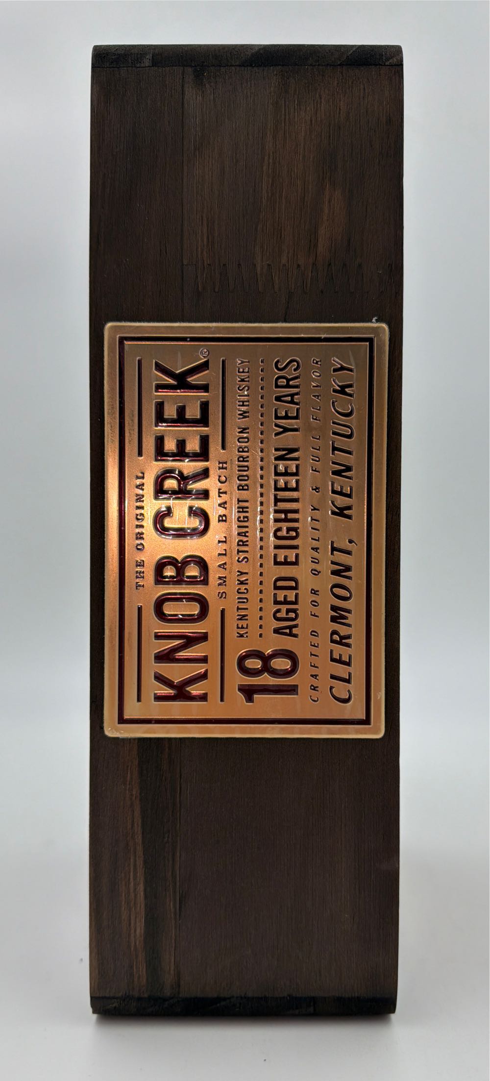 Knob Creek 30th Anniversary 18 Year Old  - James B. Beam Distilling Co. (Jim Beam), Clermont, Kentucky (750 mL) alcohol collectible - Main Image 3