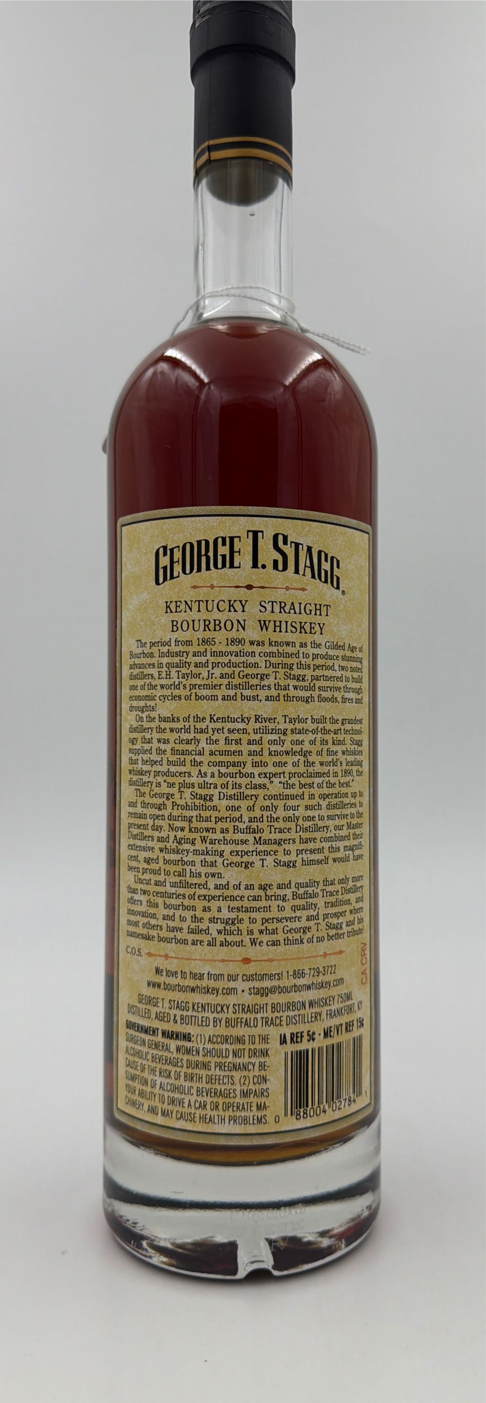 BTAC George T. Stagg 2025 - Buffalo Trace Distillery (750 mL) alcohol collectible - Main Image 2