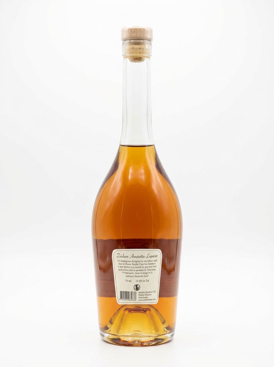 Amaretto Liqueur - zuidam distillers (700 ml) alcohol collectible [Barcode 8713947075681] - Main Image 2
