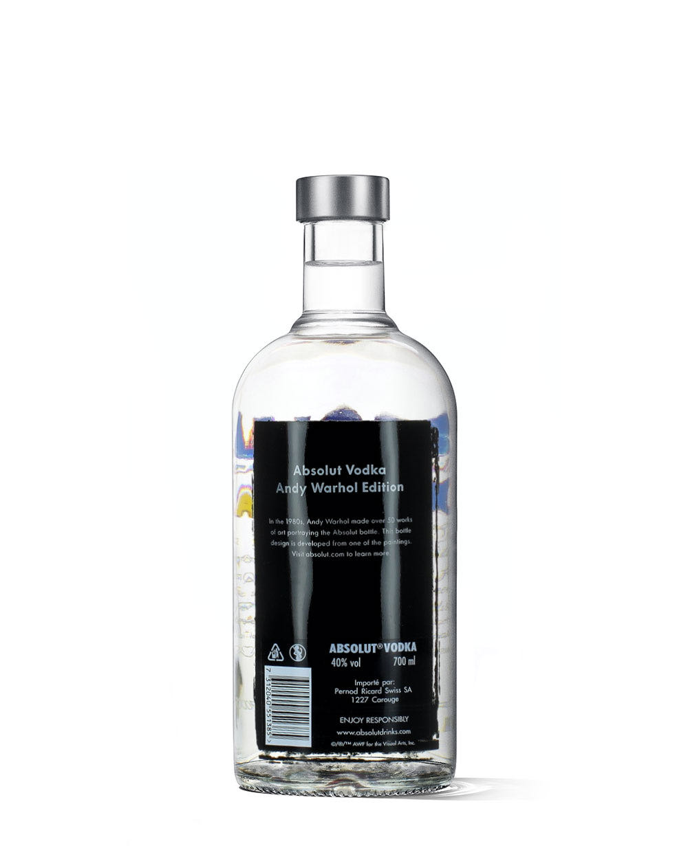 Andy Warhol - Absolut Spirits Co. (0,7 L) alcohol collectible [Barcode 7312040551385] - Main Image 2