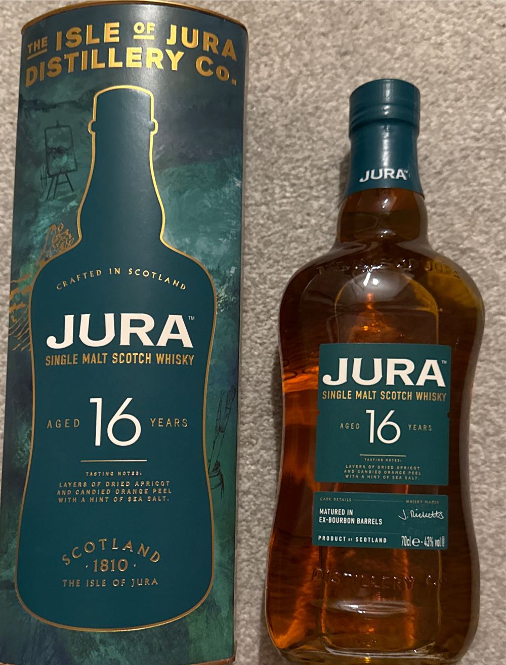 Gin Caspyn Cornish Dry Gin 07l 40%