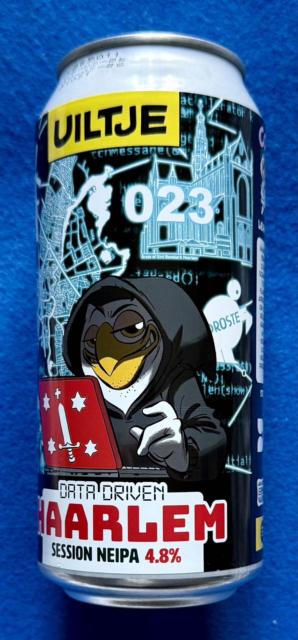 Data Driven Haarlem - Uiltje Brewing Company (440 mL) alcohol collectible [Barcode 8721055142218] - Main Image 2