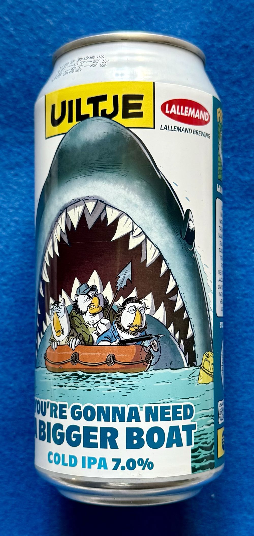 You’re Gonna Need A Bigger Boat - Uiltje Brewing Company (440 mL) alcohol collectible [Barcode 8721055141464] - Main Image 2