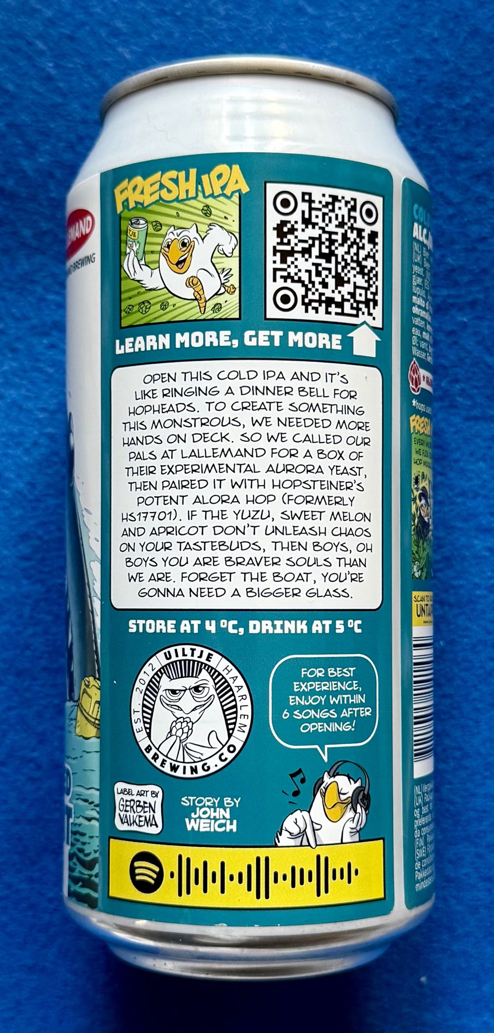 You’re Gonna Need A Bigger Boat - Uiltje Brewing Company (440 mL) alcohol collectible [Barcode 8721055141464] - Main Image 4