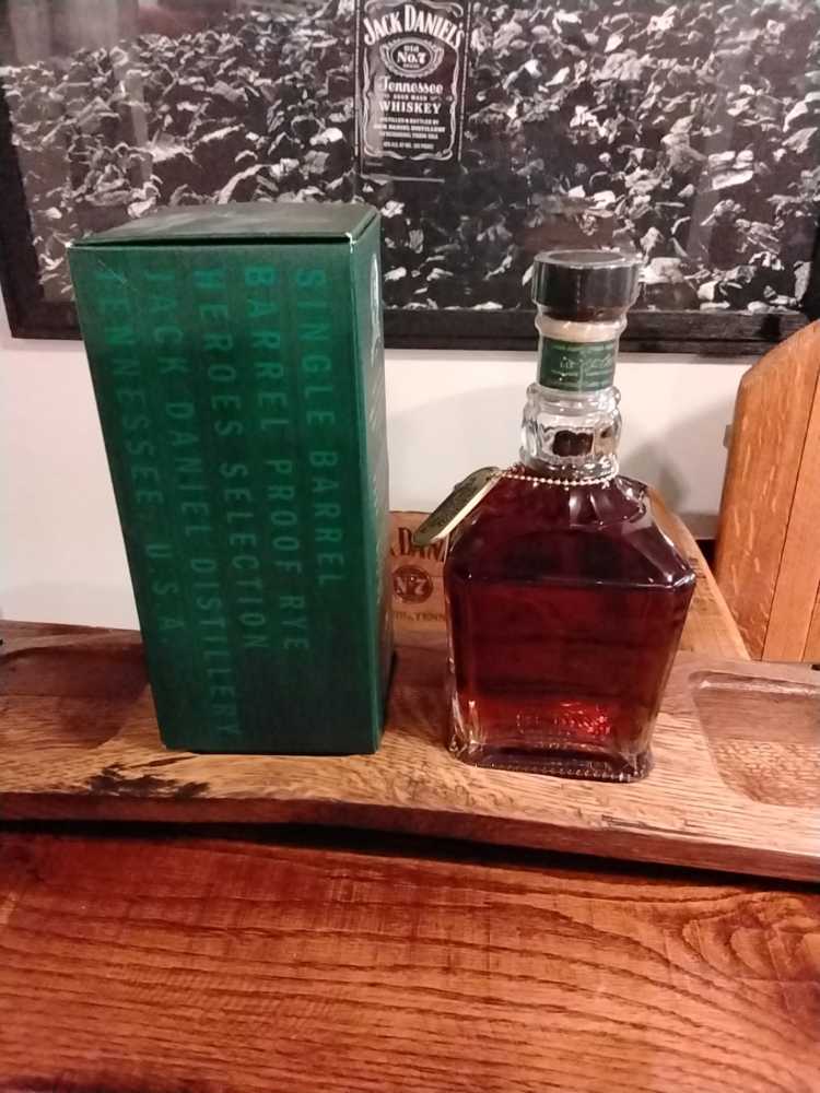 Single Barrel Select Rye Hero Selection 6-11-24 - Jack Daniel Distillery (750 mL) alcohol collectible - Main Image 2