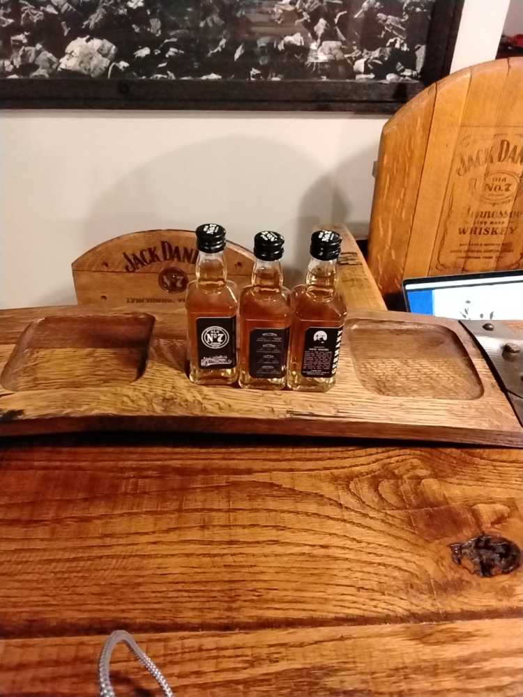 Black Label 50 ML set of Costom Label  - Jack Daniel Distillery (50 mL) alcohol collectible - Main Image 3