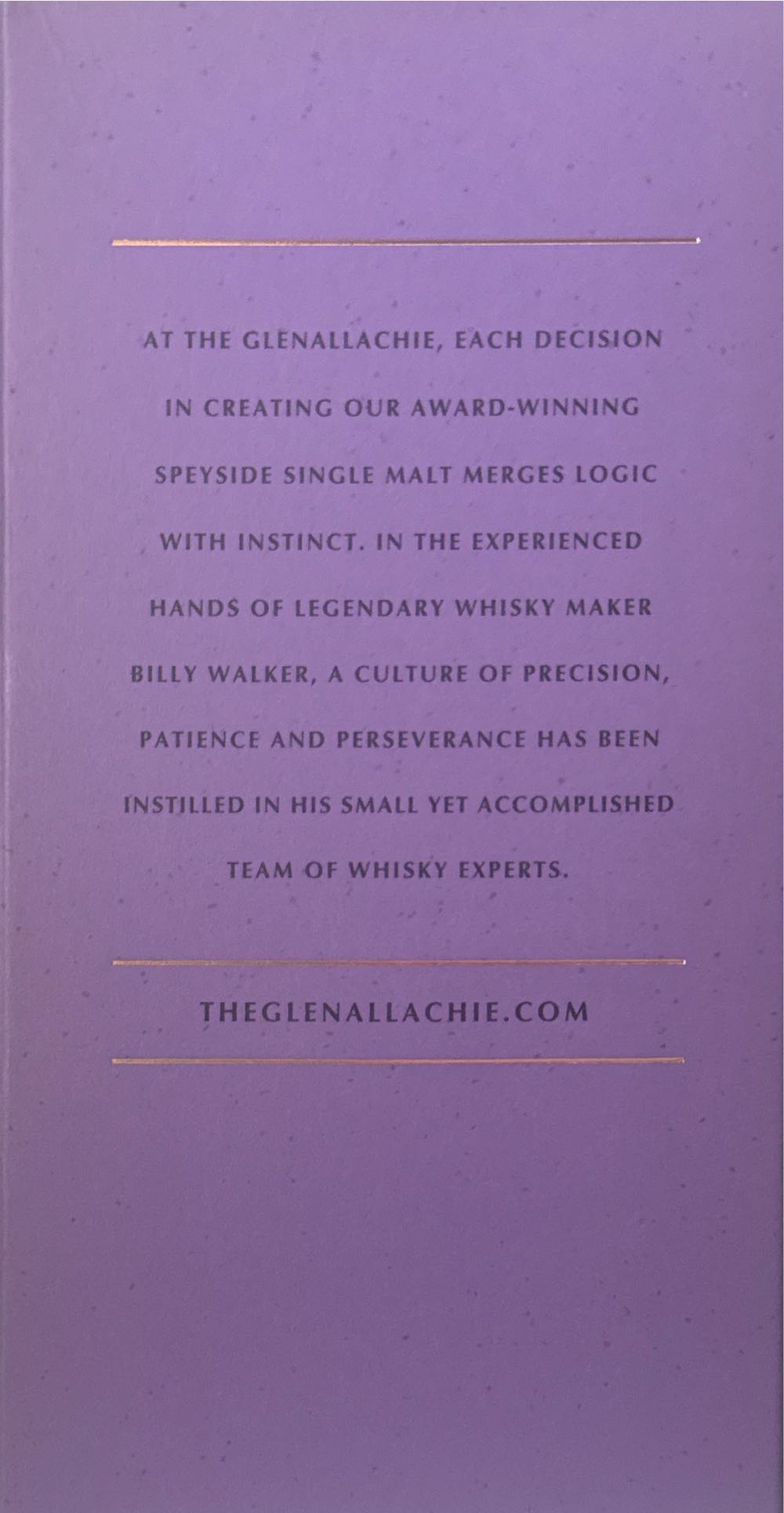 The GlenAllachie 12 Yrs Old - Glenallachie Distillery (700 mL) alcohol collectible [Barcode 5060568320076] - Main Image 3