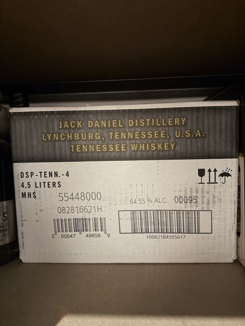 Jack Daniels Single Barrel Heroes Selection - Jack Daniels Distillery (750 mL) alcohol collectible - Main Image 3