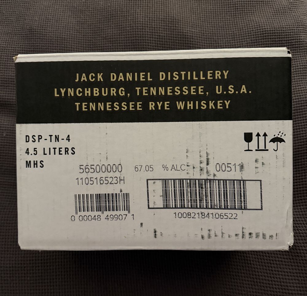 Jack Daniels Single Barrel Heroes selection Rye - Jack Daniels Distillery (750 mL) alcohol collectible - Main Image 3