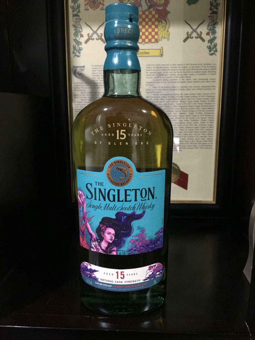 Singleton Glen Ord 15 Year Old Single Malt Whisky 700ml Special Of Release  (700 mL) alcohol collectible [Barcode 9310495088058] - Main Image 3