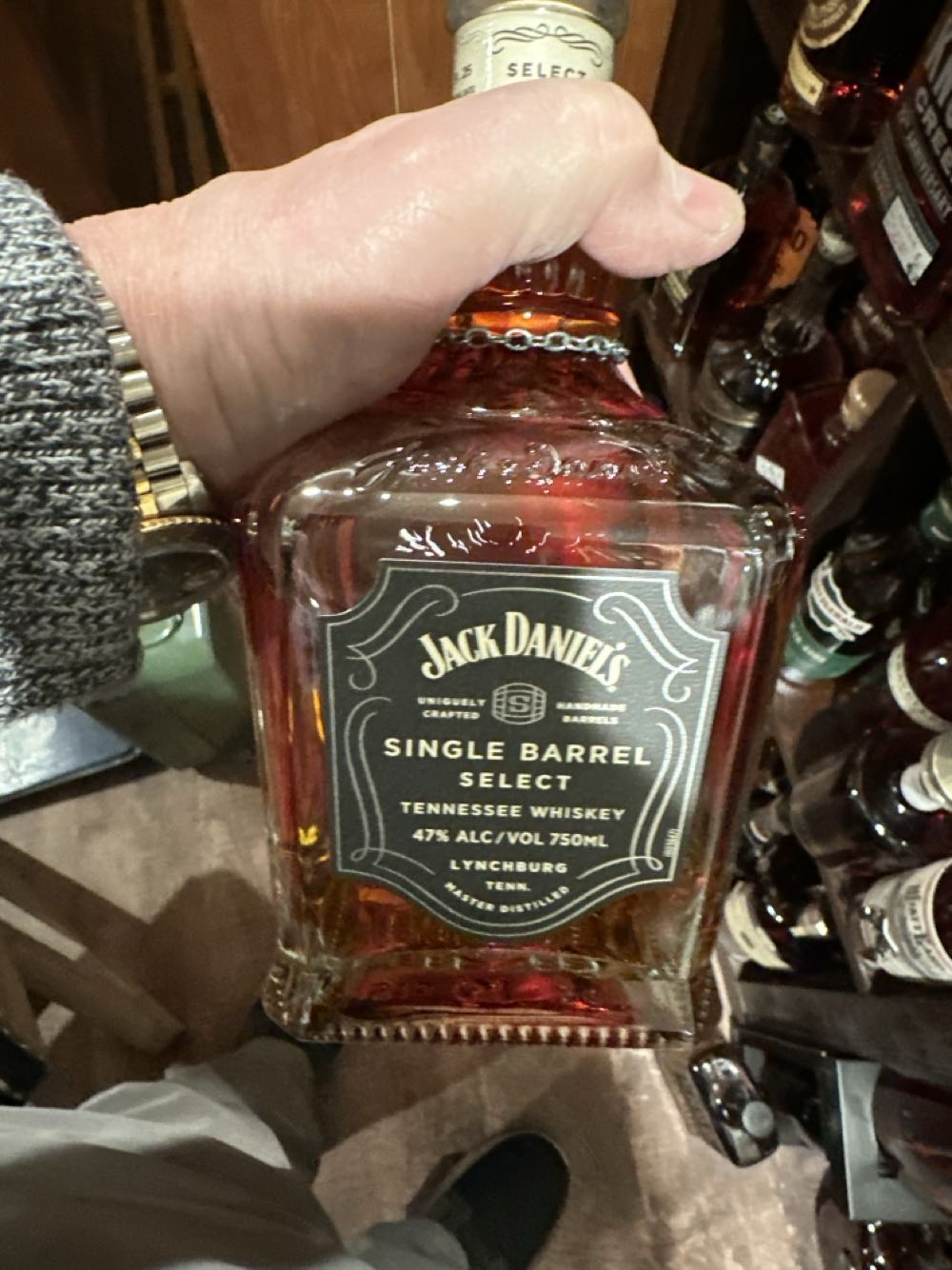 Single Barrel Select - Jack Daniel Distillery (750 mL) alcohol collectible [Barcode 082184004289] - Main Image 2