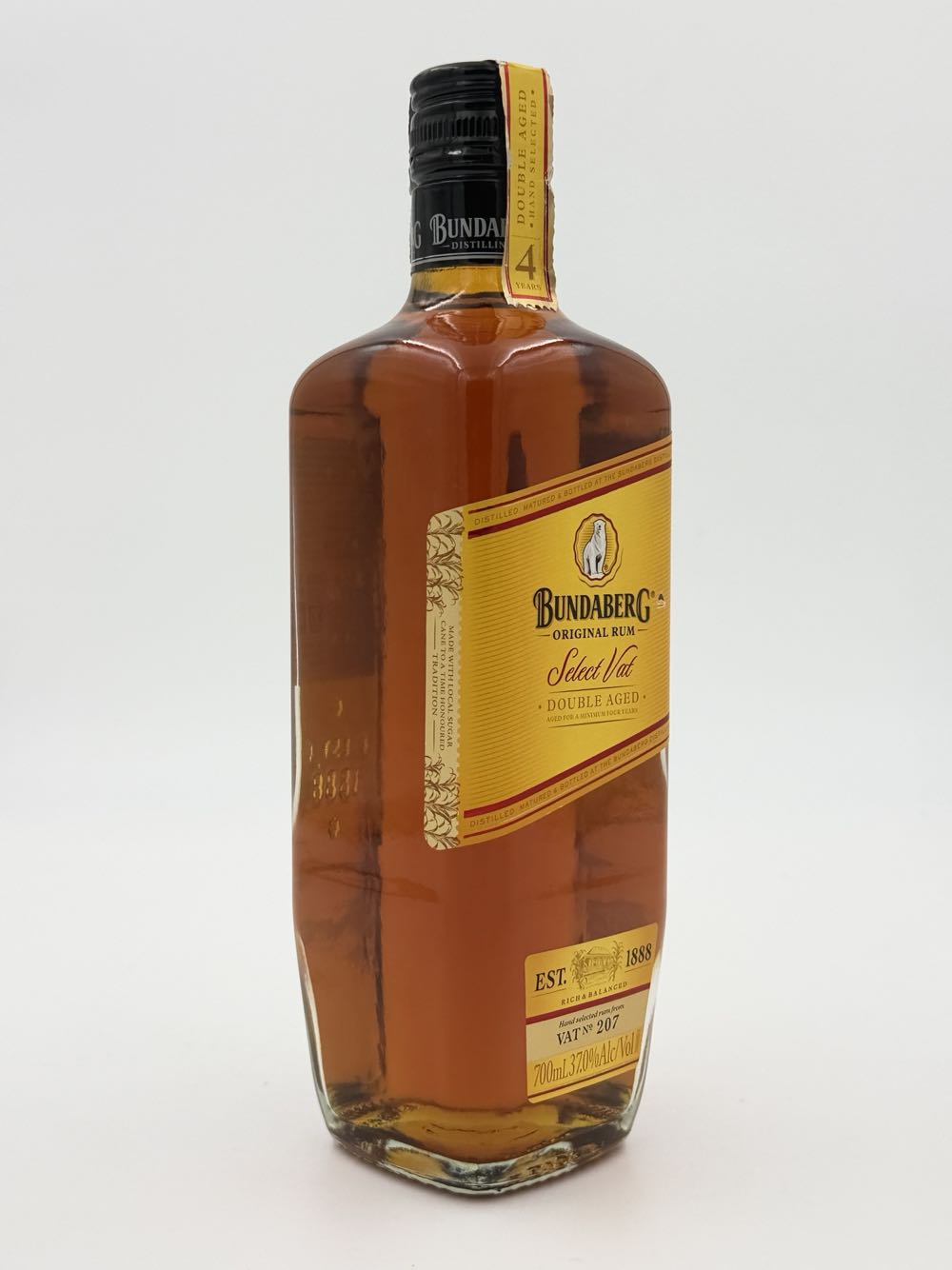 Bundaberg Rum Select Vat No 207 - Bundaberg Distilling Company Pty Ltd (700 mL) alcohol collectible - Main Image 2